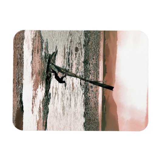 WINDSURFING MAGNEET (Horizontaal)