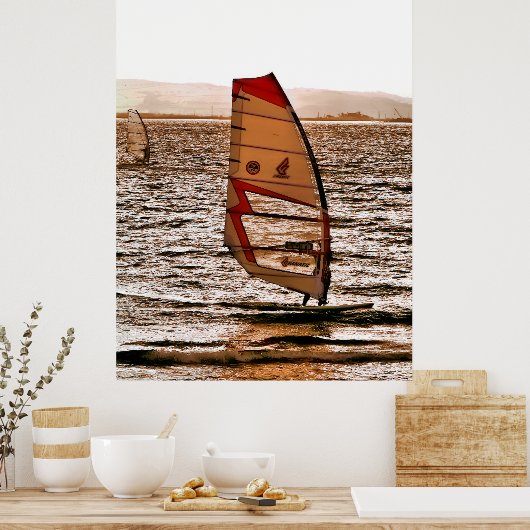 WINDSURFING POSTER (Keuken)