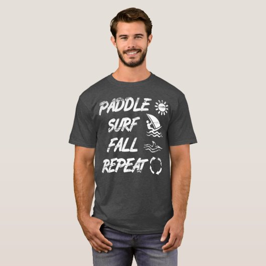 Windsurfing Quote family T-shirt (Voorkant volledig)