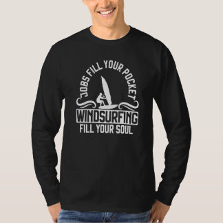 Windsurfing Surfing Board Water Sports T-shirt