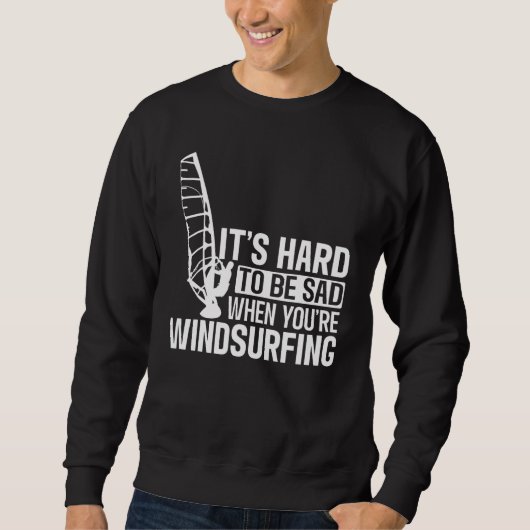 Windsurfing Surfplank Watersport Trui (Voorkant)