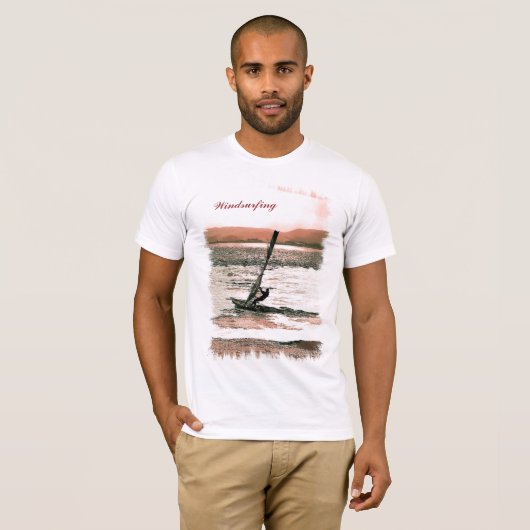 WINDSURFING T-SHIRT (Voorkant volledig)