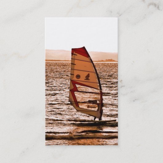WINDSURFING VISITEKAARTJE (Voorkant)