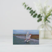WINDSURFING VISITEKAARTJE (Staand voorkant)