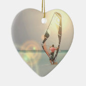 Windsurfsport Keramisch Ornament (Rechts)