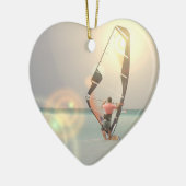 Windsurfsport Keramisch Ornament (Links)