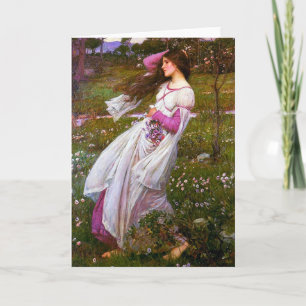 Windsweingt door John William Waterhouse Kaart