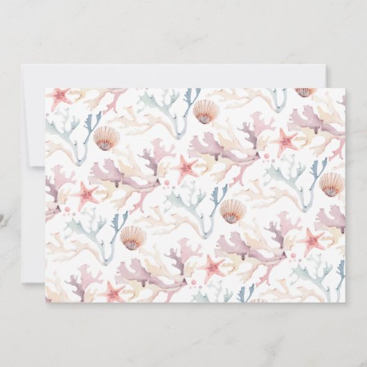 Windswept | Beach Wedding Save the Date Photo (Achterkant)