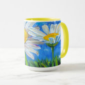 Windswept Daisies Cheery Mok (Voorkant rechts)