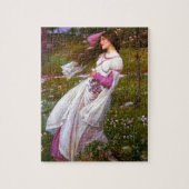 Windswept door John William Waterhouse Legpuzzel (Verticaal)