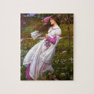 Windswept door John William Waterhouse Legpuzzel
