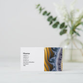Windswept Fractal Art Visitekaartje (Staand voorkant)