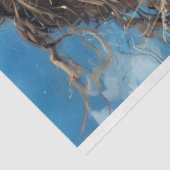 Windswept kant moederschap | Boho Prairie Découpag Tissuepapier (Detail)