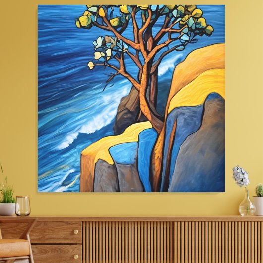 Windswept Serenity Canvas Afdruk (Insitu (Woonkamer))