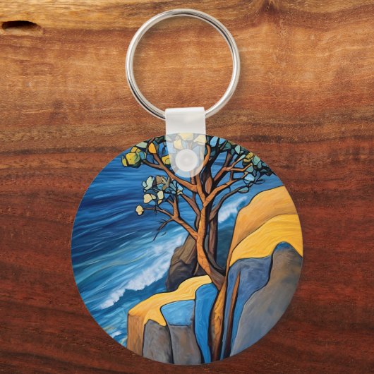 Windswept Serenity Sleutelhanger (Voorkant)