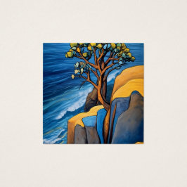 Windswept Serenity Vierkante Visitekaartjes