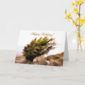 WINDSWEPT TREE KAART (Gele Bloem)