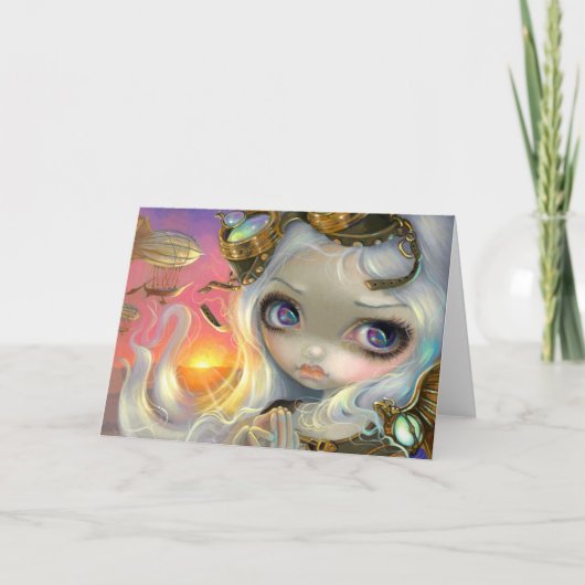 "Windswept" Wenskaart Kaart (Voorkant)