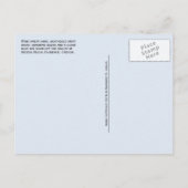 Windswept Zand, Driftwood, Heceta Beach, OF Briefkaart (Achterkant)