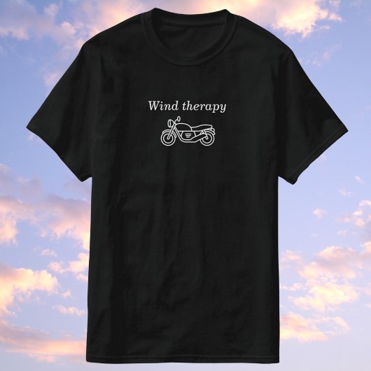 Windtherapie - het komt gratis met de motor! t-shirt
