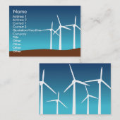 Windtorens - Chubby Visitekaartje (Voorkant / Achterkant)