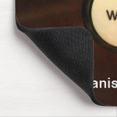 Windtrekstop mousepad muismat (Hoek)