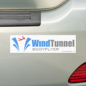 Windtunnel Bodyflyer Bumpersticker (Op auto)