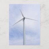 Windturbine ~ briefkaart (Voorkant)