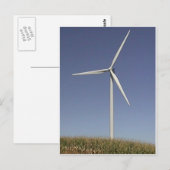 Windturbine Briefkaart (Voorkant / Achterkant)