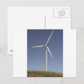 Windturbine Briefkaart (Voorkant / Achterkant)