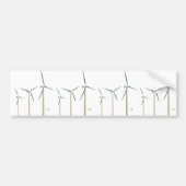 Windturbine Bumpersticker (Voorkant)