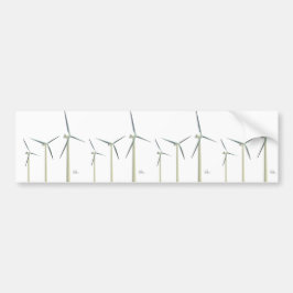 Windturbine Bumpersticker