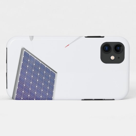 Windturbine en zonnepanelen Case-Mate iPhone case (Achterkant (horizontaal))