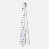 Windturbine en zonnepanelen stropdas (Voorkant)