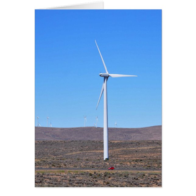 Windturbine in Oost-WA (Voorkant)