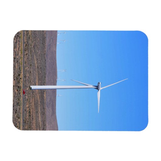 Windturbine in Oost-WA Magneet (Horizontaal)