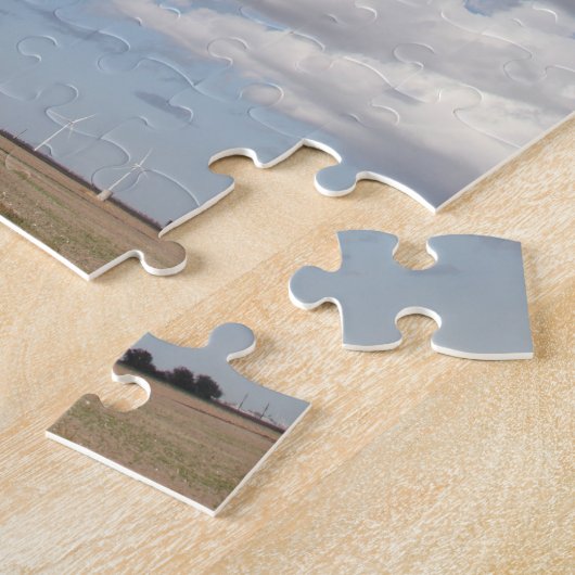 Windturbine Legpuzzel (Zijkant)