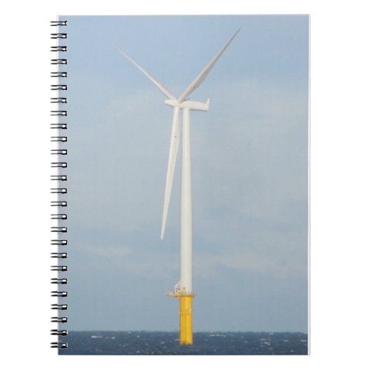 Windturbine (offshore) notitieboek (Voorkant)