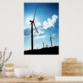 Windturbine Poster (Keuken)