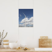 Windturbine Poster (Keuken)