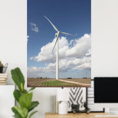 Windturbine Poster (Thuiskantoor)