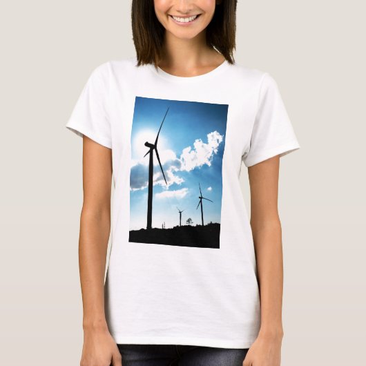 Windturbine T-shirt (Voorkant)
