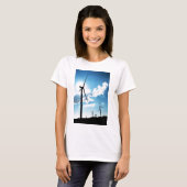 Windturbine T-shirt (Voorkant volledig)