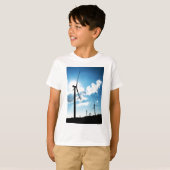 Windturbine T-shirt (Voorkant volledig)