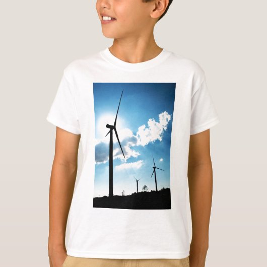 Windturbine T-shirt (Voorkant)