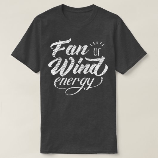 Windturbine windenergie hernieuwbare energie 3 t-shirt (Design voorkant)