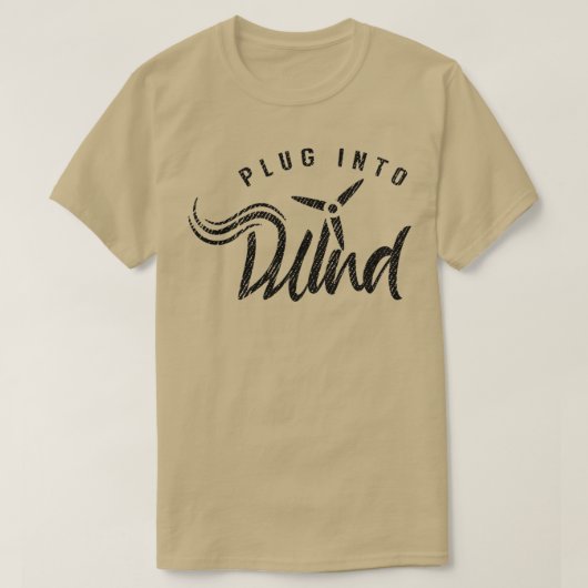 Windturbine windenergie hernieuwbare energie 4 t-shirt (Design voorkant)