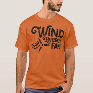 Windturbine windenergie hernieuwbare energie Essen T-shirt