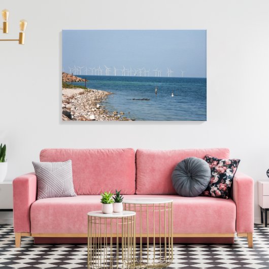 Windturbines Canvas Afdruk (Insitu (Woonkamer))