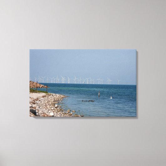 Windturbines Canvas Afdruk (Voorkant)